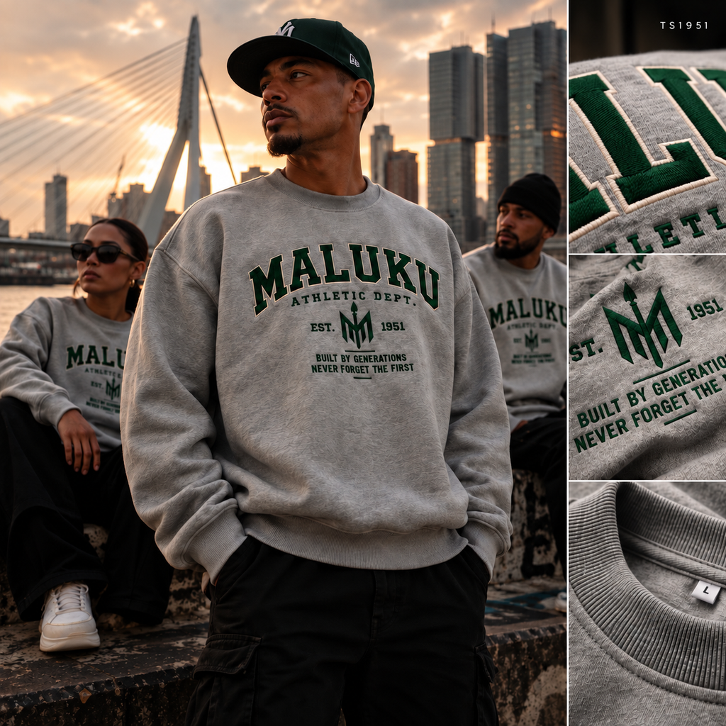 CREWNECK ULTRA HEAVY MALUKU ATHLETIC DEPT.