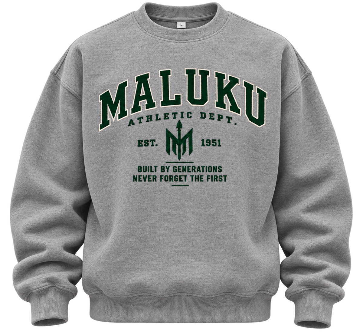 CREWNECK ULTRA HEAVY MALUKU ATHLETIC DEPT.