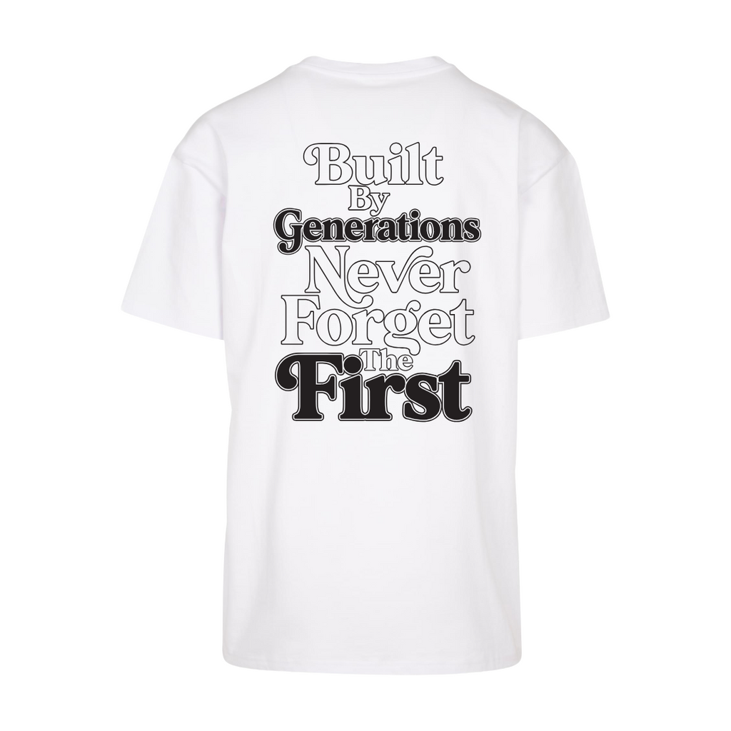 T-Shirt BUILD BY GENERATIONS WHITE/BLACK